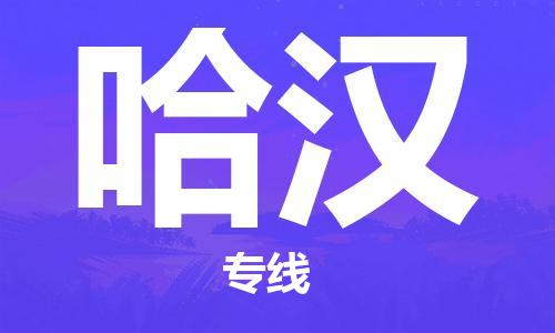 广州到哈汉物流专线-竭诚为您服务广州至哈汉货运